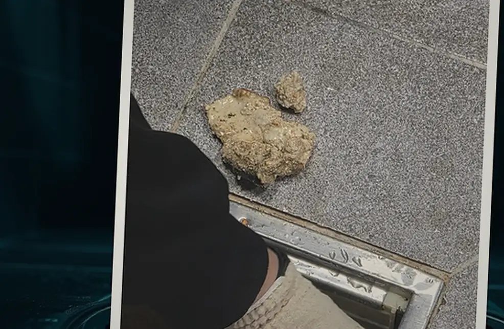 배관막힘 현장 사진 3